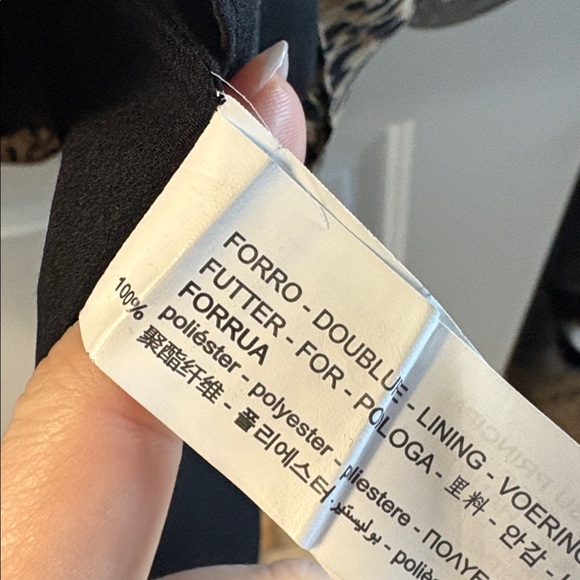 Zara TRF Cheetah Animal Print Dress Size Medium Lined - Picture 4 of 10